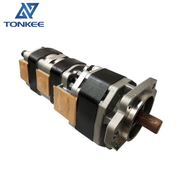 brand new earthmoving equipment made in China spare parts 44083-61020 SDL 80+28+28 hydraulic gear pump LOADER 70ZV-2 KAWASAKI gear pump assy, MADE IN CHINA, PACKING: 54*25*25cm, 48KG